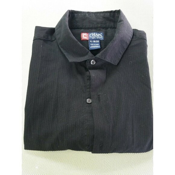 Chaps Boys  Long Sleeve Button Up Shirt, Size XL 1 - Picture 1 of 3